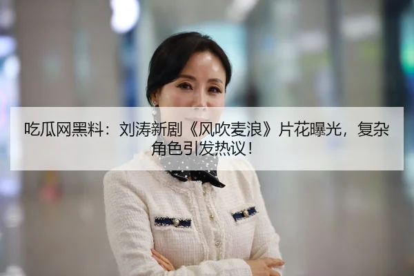 吃瓜网黑料：刘涛新剧《风吹麦浪》片花曝光，复杂角色引发热议！
